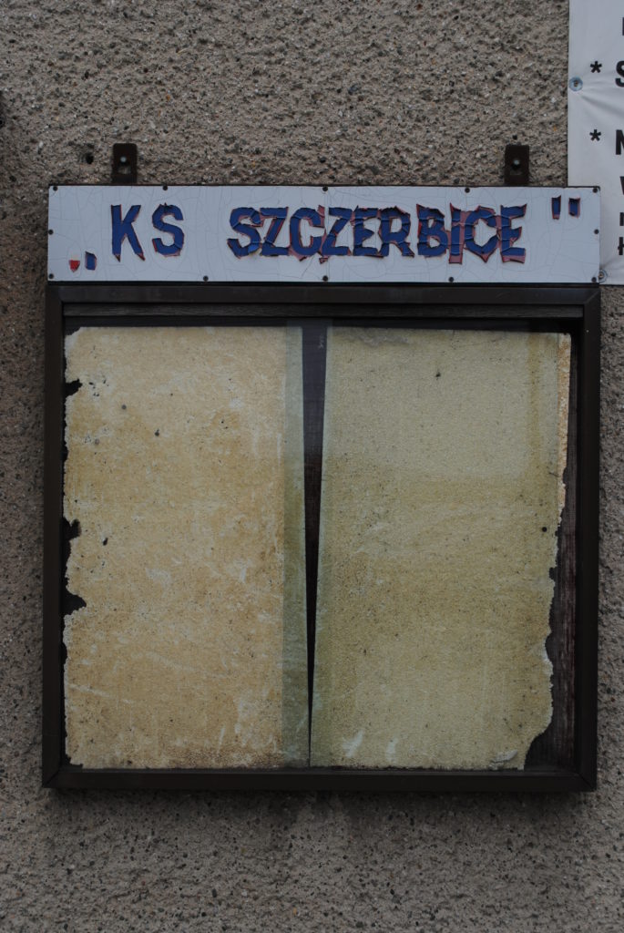 tablica informacyjna KS Szczerbice